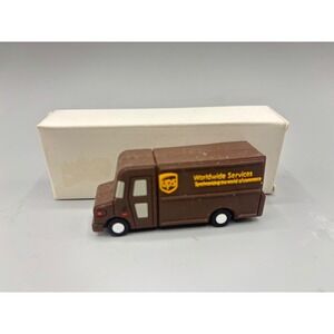 UPS Worldwide Services Delivery Truck USB Flash Drive Novelty Brown Thumb Drive